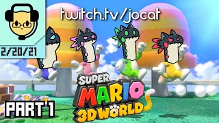 Super Mario 3D world PART 1 - JoCat Stream VOD - 2/20/21