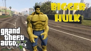 Bigger Hulk mod GTA 5 - ГТА 5 моды - установка и обзор мода