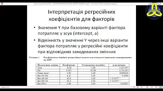 Загальні та генералізовані регресійні моделі 2022