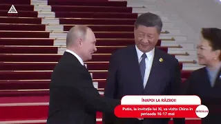 ACUM: Xi Jinping l-a invitat pe Putin în China. Situația e critică pe frontul din Ucraina