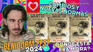 Cambios en el BENIDORM FEST 2024 🇪🇦 | Cesión de Eva Mora | (SUBS) Eurovision 2024 🇸🇪 Starts Now!
