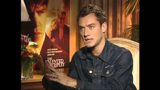 The Talented Mr. Ripley: Jude Law Exclusive Interview | ScreenSlam