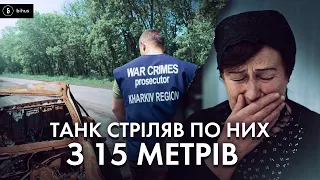 "We Collected Our Son's Pieces and Carried Them on Our Backs": Russian Crimes in the Kharkiv Region