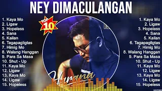 Ney Dimaculangan Greatest Hits ~ OPM Music ~ Top 10 Hits of All Time