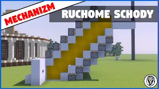 Minecraft - Jak Zrobić Ruchome Schody - Poradnik Redstone (Mechanizm)