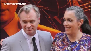 Christopher Nolan & wife Emma Thomas @ Paris 11 july 2023 avant premiere Oppenheimer movie