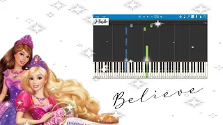 Believe - Barbie and the Diamond Castle (Piano Cover/Tutorial)