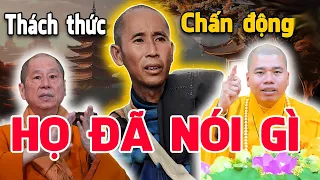 HỌ ĐÃ NÓI GÌ Những Thách Thức Thầy THÍCH MINH TUỆ Phải Đối Mặt Ngay Lúc Này Thiền Sư Minh Tuệ