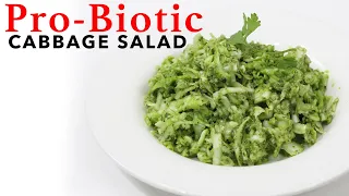 Pro-Biotic Cabbage Salad | Probiotic Fermented Cabbage | Chef Harpal Singh With Dhanashree