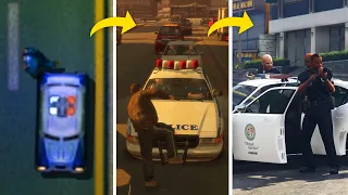 Evolution of Police Chasing in GTA Games