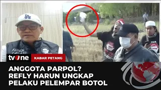 Cerita Lengkap Refly Harun Dilempar Botol Air Mineral Hingga Leher Memerah | Kabar Petang tvOne