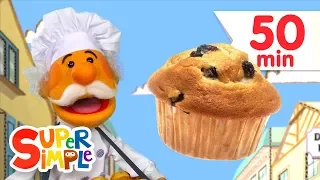 The Muffin Man + More | Kids Songs | Super Simple Songs