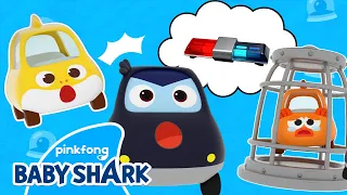 Have You Seen My Siren? | Baby Shark Toy Car Song | Catch the Thief William | Baby Shark Official