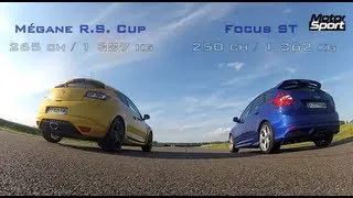 Drag Race : New Ford Focus ST VS Mégane RS Cup (Motorsport)