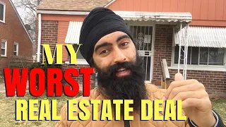 My WORST Real Estate Investment Deal - A Nightmare Property | Real Estate Investing 101