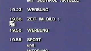 ORF-Programmvorschau 24.05.1986