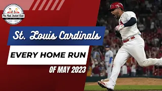 Every St. Louis Cardinals Home Run of May 2023