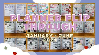 Planner Flip Through: January - June 2021