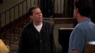 Charlie and Alan have an argument over a bowl 🙄 | Two And A Half Men | Comedy Central Africa