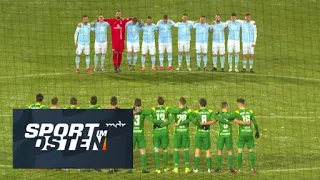 Gedenkminute vor Chemnitzer FC gegen Chemie Leipzig | MDR