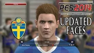 Pro Evolution Soccer 2014 (PES 2014) - Sweden Faces (DATA PACK 2 0)