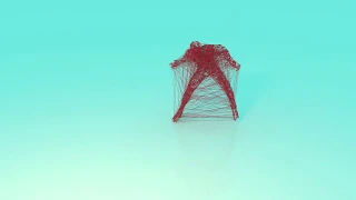 Wire frame Using Houdini