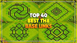 Top Best TH8 War/Trophy/Farming Base Layouts | New Town Hall 8 Base Links 2022 - Clash of Clans