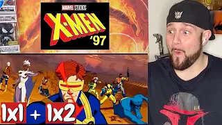 X-Men 97 - 1x1 & 1x2 REACTION & REVIEW | Episode 1 & 2 | Marvel Animation | Disney