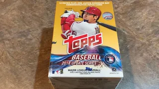 2018 TOPPS UPDATE BOX OPENING AND ROOKIE CARD HUNT