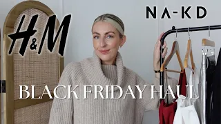 NEW IN BLACK FRIDAY HAUL| H&M, NA-KD FASHION & MORE| Katie Peake