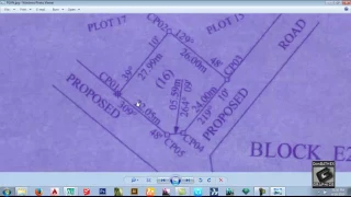 How to plot a survey drawing in AutoCad