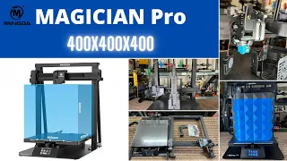 Mingda Magician Pro Extra Large 3D Printer: 400x400x400, direct drive, ABL, dual Z, touch screen