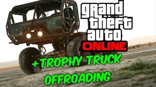 Gta 5 online wastelander.Trophy truck-Offroading!!