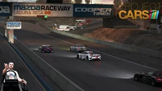 Самая зашкварная гонка Сония на BMW M3 GT - Project CARS на руле Fanatec CSL Elite