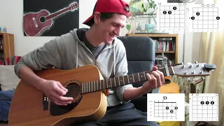 'Gone Away'- Offspring Acoustic Guitar Lesson