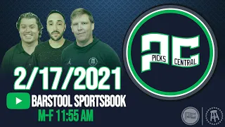 Barstool Sports Picks Central with Brandon Walker || Wednesday, February 17th, 2021