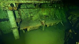 Great Lakes Shipwreck Diving the Daniel J. Morrell Engine Room