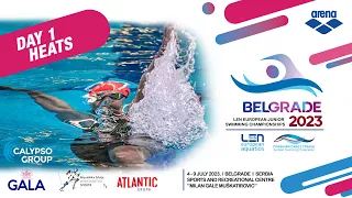 DAY 1 - Heats :: LEN European Junior Swimming Championships 2023