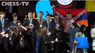 Armenia win World Chess Olympiad 2012