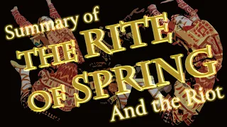 Horrendously Quick Summary of the Rite of Spring and the Infamous Riot [Meme Edit]