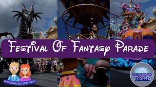 Disney Festival of Fantasy Parade at Magic Kingdom - FULL SHOW - Walt Disney World  Orlando Florida