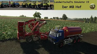 LS19 Der MB Hof Teil 025 MB Trac am Feld betanken