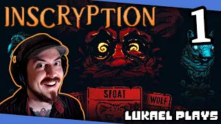 A DARK AND BLOODY CARD ODYSSEY - Inscryption - PART 1 - Blind Playthrough