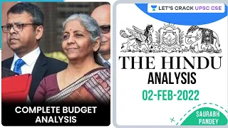 The Hindu Newspaper Editorial Analysis | 02nd Feb 2022 | Current Affairs | UPSC CSE | Saurabh Pandey
