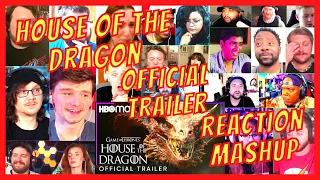 HOUSE OF THE DRAGON - OFFICIAL TRAILER - REACTION MASHUP - GAME OF THRONES - HBO MAX - [AR]