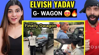 Finally Gwagon Ghar Aa Hi Gayi❤️ Elvish Yadav vlog Reaction !!