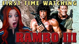 I NEEDED a Rambo + Trautman mission - Rambo III was ABSOLUTELY wild!