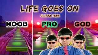 Oliver Tree - Life Goes On - Noob vs Pro vs God (Fortnite Music Blocks)