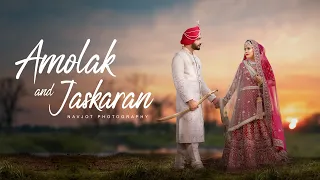 Amolak & Jaskaran  | Navjot Photography | Best Wedding Highlight 2023