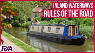 RULES OF THE ROAD -Inland Waterways top tips